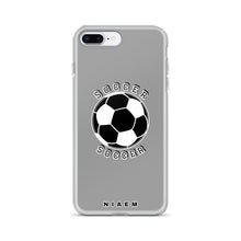 Load image into Gallery viewer, Soccer iPhone Case (Grey 1)