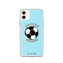 Load image into Gallery viewer, Soccer iPhone Case (Blue 6)
