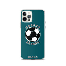 Load image into Gallery viewer, Soccer iPhone Case (Blue 4)