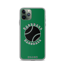 Load image into Gallery viewer, Baseball iPhone Case (Green 1)