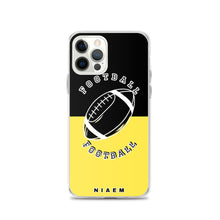 Load image into Gallery viewer, American Football iPhone Case (Black &amp; Yellow 1)
