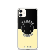 Load image into Gallery viewer, Tennis iPhone Case (Black &amp; Yellow 2)