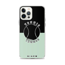Load image into Gallery viewer, Tennis iPhone Case (Black &amp; Green 5)