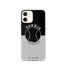 Load image into Gallery viewer, Tennis iPhone Case (Black &amp; Grey 2)