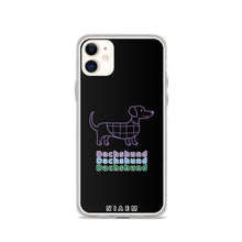 Load image into Gallery viewer, Purple Dachshund iPhone Case