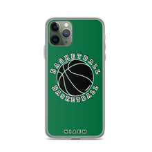 Load image into Gallery viewer, Basketball iPhone Case (Green 1)