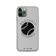 Load image into Gallery viewer, Baseball iPhone Case (Grey 2)