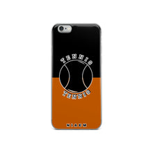 Load image into Gallery viewer, Tennis iPhone Case (Black &amp; Brown 1)