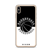 Load image into Gallery viewer, Basketball iPhone Case (Black &amp; White)