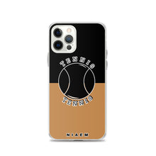 Load image into Gallery viewer, Tennis iPhone Case (Black &amp; Nude)