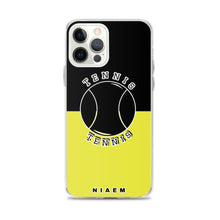 Load image into Gallery viewer, Tennis iPhone Case (Black &amp; Yellow 3)