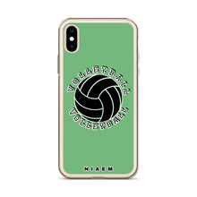 Load image into Gallery viewer, Volleyball iPhone Case (Green 4)