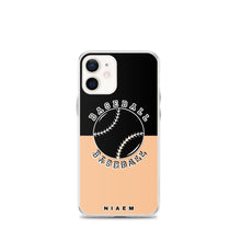 Load image into Gallery viewer, Baseball iPhone Case (Black &amp; Nude 1)