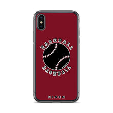 Load image into Gallery viewer, Baseball iPhone Case (Red 2)