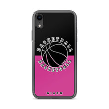 Load image into Gallery viewer, Basketball iPhone Case (Black &amp; Pink 5)