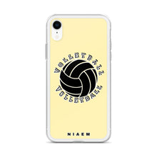 Load image into Gallery viewer, Volleyball iPhone Case (Yellow 2)