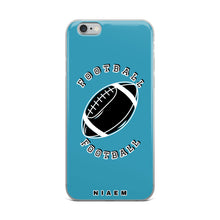 Load image into Gallery viewer, American Football iPhone Case (blue)