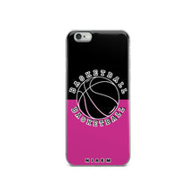 Load image into Gallery viewer, Basketball iPhone Case (Black &amp; Pink)
