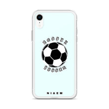 Load image into Gallery viewer, Soccer iPhone Case (Blue 5)