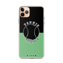 Load image into Gallery viewer, Tennis iPhone Case (Black &amp; Green 4)