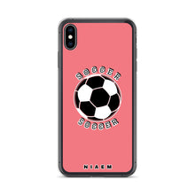 Load image into Gallery viewer, Soccer iPhone Case (Pink 2)