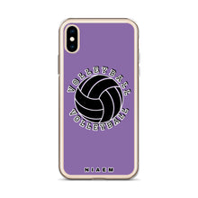 Load image into Gallery viewer, Volleyball iPhone Case (Purple 1)