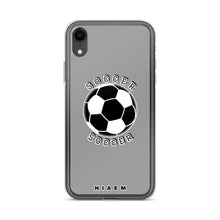 Load image into Gallery viewer, Soccer iPhone Case (Grey 1)
