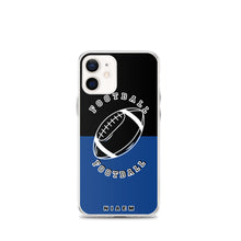 Load image into Gallery viewer, American Football iPhone Case (Black &amp; Blue 2)