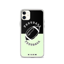 Load image into Gallery viewer, American Football iPhone Case (Black &amp; Green 2)