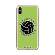 Load image into Gallery viewer, Volleyball iPhone Case (Green 3)