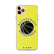 Load image into Gallery viewer, Basketball iPhone Case (Yellow 3)