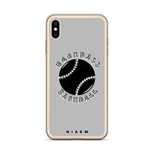 Load image into Gallery viewer, Baseball iPhone Case (Grey 2)