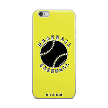 Load image into Gallery viewer, Baseball iPhone Case (Yellow 3)