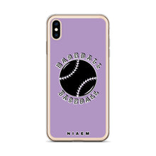 Load image into Gallery viewer, Baseball iPhone Case (Purple 2)
