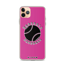 Load image into Gallery viewer, Baseball iPhone Case (Pink 5)