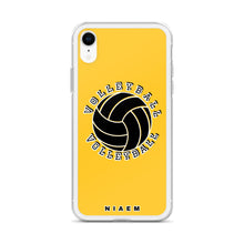 Load image into Gallery viewer, Volleyball iPhone Case (Yellow)