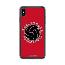 Load image into Gallery viewer, Volleyball iPhone Case (Red)