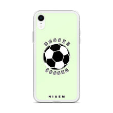 Load image into Gallery viewer, Soccer iPhone Case (Green 2)