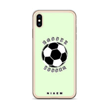 Load image into Gallery viewer, Soccer iPhone Case (Green 2)