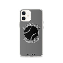 Load image into Gallery viewer, Baseball iPhone Case (Grey)