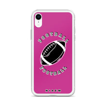 Load image into Gallery viewer, American Football iPhone Case (Pink)