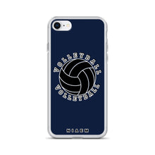 Load image into Gallery viewer, Volleyball iPhone Case (Navy)