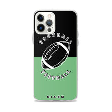 Load image into Gallery viewer, American Football iPhone Case (Black &amp; Green 4)