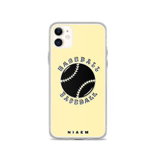 Load image into Gallery viewer, Baseball iPhone Case (Yellow 2)