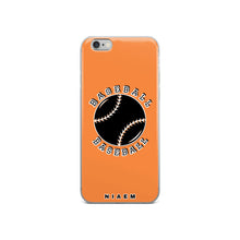 Load image into Gallery viewer, Baseball iPhone Case (Orange 1)