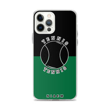 Load image into Gallery viewer, Tennis iPhone Case (Black &amp; Green 1)