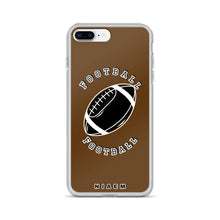 Load image into Gallery viewer, American Football iPhone Case (Brown)