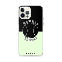 Load image into Gallery viewer, Tennis iPhone Case (Black &amp; Green 2)
