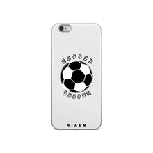 Load image into Gallery viewer, Soccer iPhone Case (Grey 3)