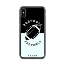 Load image into Gallery viewer, American Football iPhone Case (Black &amp; Blue 5)